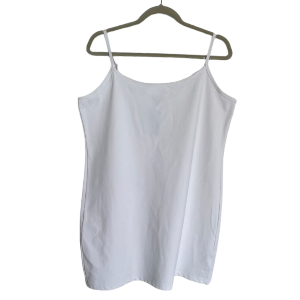White Torrid Women's Sculpting Knit Tunic Cami